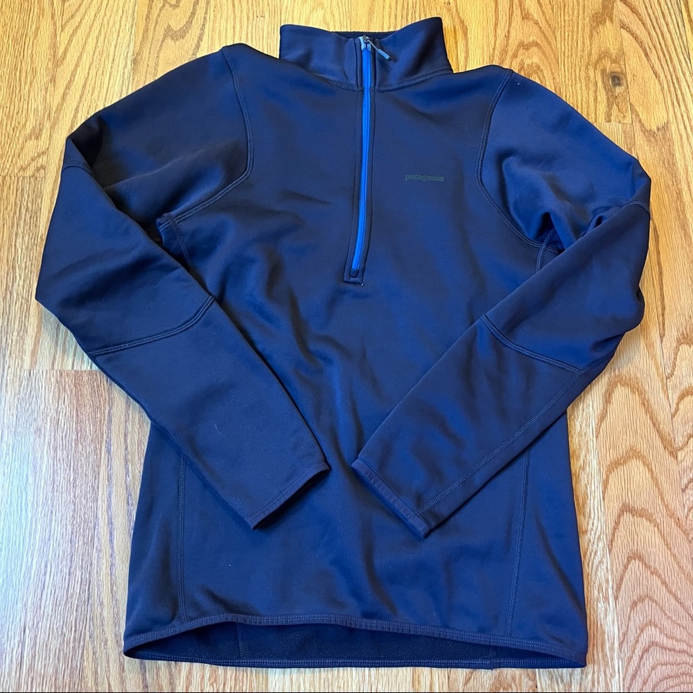 Patagonia Men's Piton Pullover navy blue size small